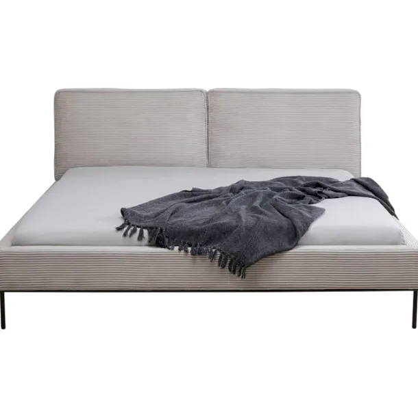 bed_east_side_cord_greyxc_3.webp Fashion KARE Design Bed East Side Cord Grey180x200cm