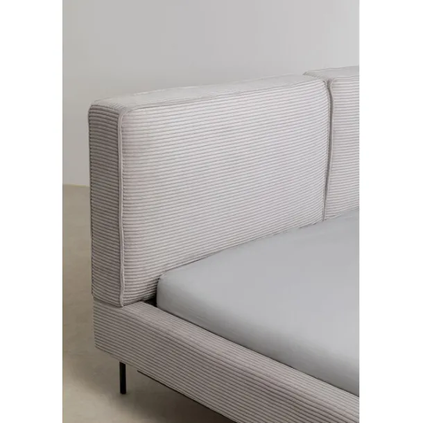 bed_east_side_cord_greyxc_6.webp Fashion KARE Design Bed East Side Cord Grey180x200cm