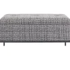 Fashion KARE Design Bench Buttons Storage B&W Small
