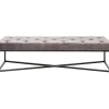 Sale KARE Design Bench Crossover Grey Black 150x40cm