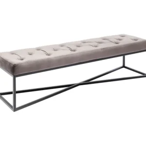 Sale KARE Design Bench Crossover Grey Black 150x40cm