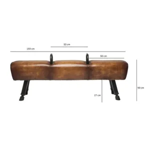 Sale KARE Design Bench Gym Gabby 153cm