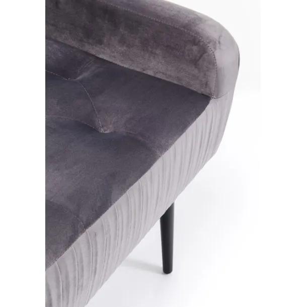 bench_lofty_grey_black_4.webp Discount KARE Design Bench Lofty Grey Black