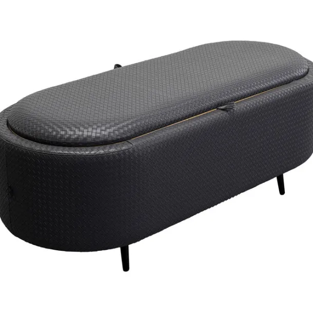 bench_venezia_storage_ant_1.webp Outlet KARE Design Bench Venezia Storage Anthracite 100cm