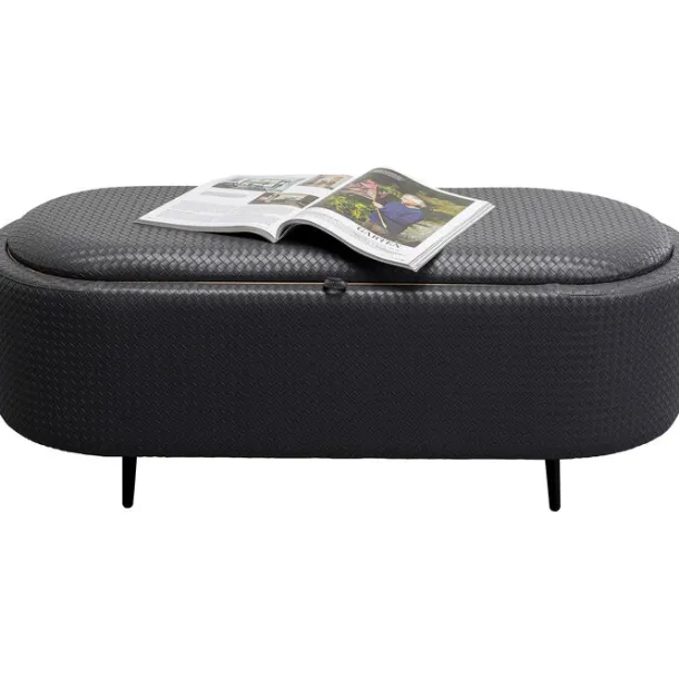 bench_venezia_storage_ant_2.webp Outlet KARE Design Bench Venezia Storage Anthracite 100cm