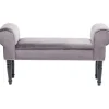 Outlet KARE Design Bench Wing Grey