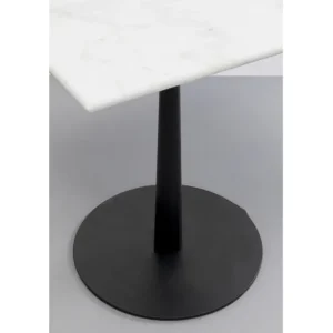 Clearance KARE Design Bistro Table Capri White 70x70cm