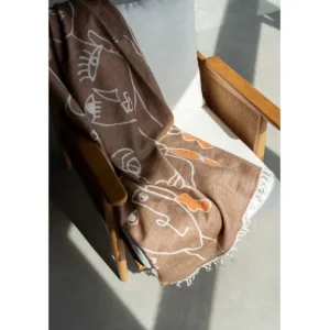 Discount KARE Design Blanket Art Faces 170x130cm