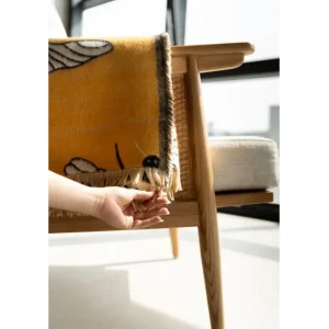 Fashion KARE Design Blanket Bees 170x130cm