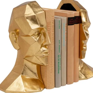 Clearance KARE Design Bookend Face (2/Set)