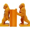 Hot KARE Design Bookend Gorilla Orange (2/Set)