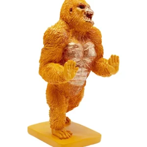 Hot KARE Design Bookend Gorilla Orange (2/Set)