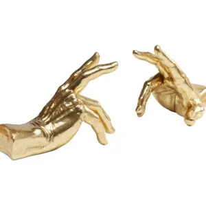 Online KARE Design Bookend Holding Fingers (2/Set)