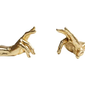 Online KARE Design Bookend Holding Fingers (2/Set)