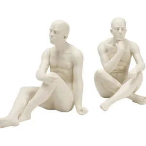 Outlet KARE Design Bookend Meditating Man (2/Set)
