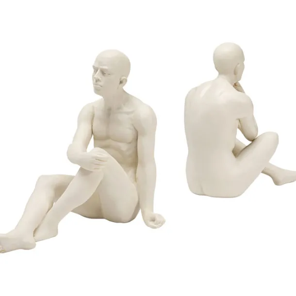 bookend_meditating_man_se_3.webp Outlet KARE Design Bookend Meditating Man (2/Set)