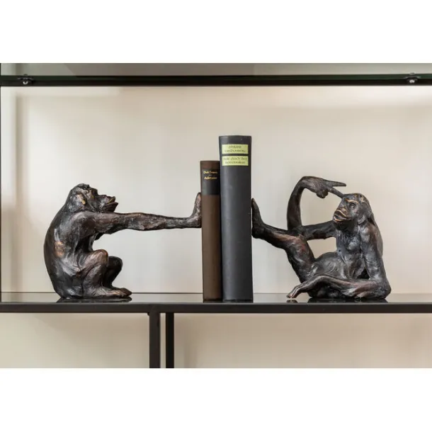 bookend_monkey_set_1.webp Best KARE Design Bookend Monkey (2/Set)
