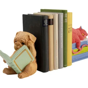 Fashion KARE Design Bookend Pet Party (2/Set)