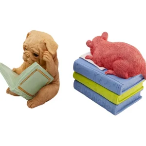 Fashion KARE Design Bookend Pet Party (2/Set)