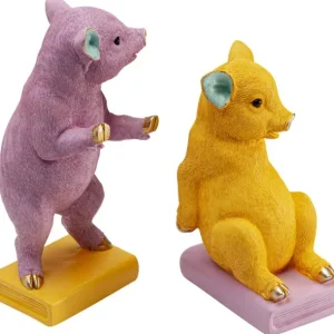 Discount KARE Design Bookend Pig Party (2/Set)