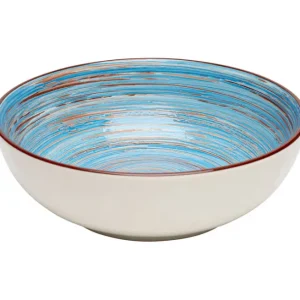 Best KARE Design Bowl Swirl Blue Ø22cm