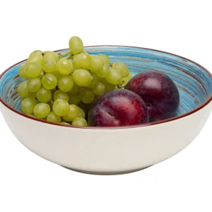 Best KARE Design Bowl Swirl Blue Ø22cm