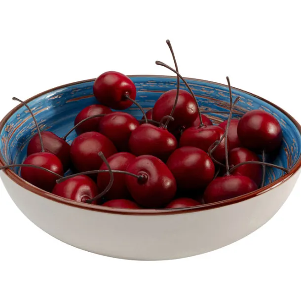 bowl_swirl_blue_cm_2.webp Online KARE Design Bowl Swirl Blue Ø18cm