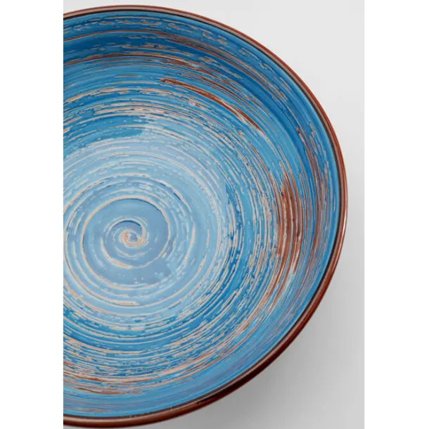 bowl_swirl_blue_cm_5.webp Online KARE Design Bowl Swirl Blue Ø18cm