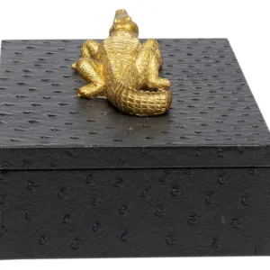 Best KARE Design Box Crocodile Black (2/Set)