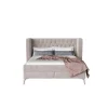 Fashion KARE Design Boxspring Bed Benito Moon Cream 180x200cm