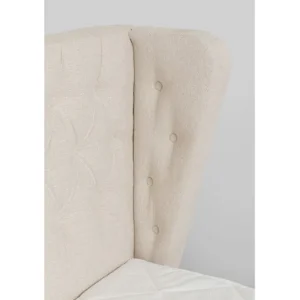 Outlet KARE Design Boxspring Bed Benito Moon Cream 160x200cm