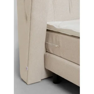 Outlet KARE Design Boxspring Bed Benito Moon Cream 160x200cm