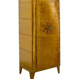 Outlet KARE Design Cabinet Locker Gold 66x152cm