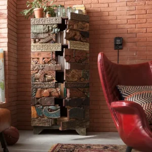 Sale KARE Design Cabinet Shanti Surprise Puzzle 2Doors
