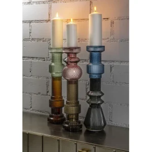 Discount KARE Design Candle Holder Marvelous Duo Purple Grey 49