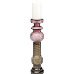 Discount KARE Design Candle Holder Marvelous Duo Purple Grey 49