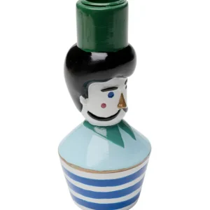 Clearance KARE Design Candle Holder Monsieur Mustache 16cm