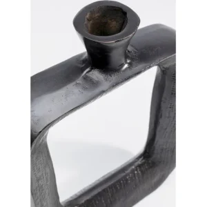 Best KARE Design Candle Holder Tanu Black 30cm