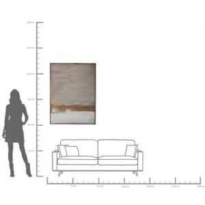 Best KARE Design Canvas Picture Abstract Horizon 90x120cm