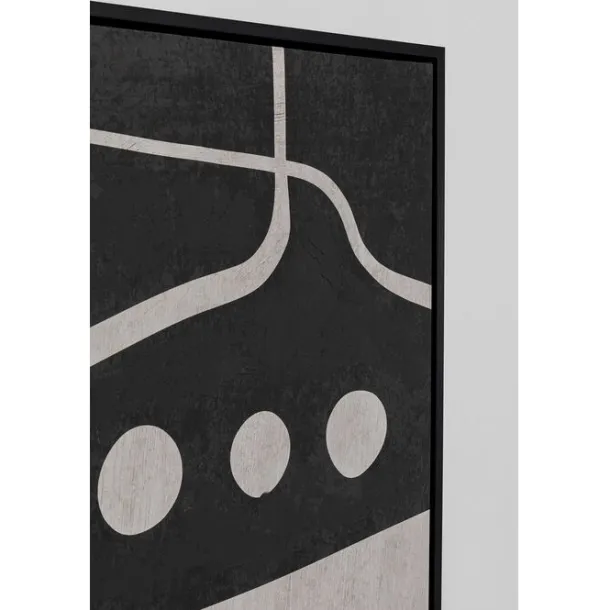 canvas_picture_artistic_b_4-2.webp Fashion KARE Design Canvas Picture Artistic Blacky 70x110cm