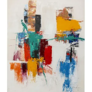 Outlet KARE Design Canvas Picture Be Happy 150x120cm