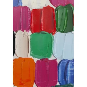 Fashion KARE Design Canvas Picture Colorful Dots 200x140cm