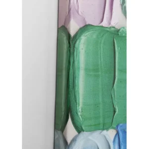 Fashion KARE Design Canvas Picture Colorful Dots 200x140cm