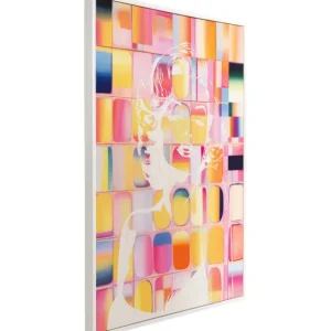 Hot KARE Design Canvas Picture Diva Pixel 120x90cm