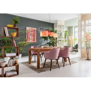 Fashion KARE Design Canvas Picture Flamingo Meeting 90x120cm