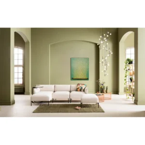 Best KARE Design Canvas Picture Flower Boat Green Yellow 80x100cm