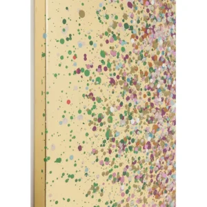 Clearance KARE Design Canvas Picture Flower Boat Gold Pink 120x160cm