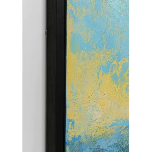 Sale KARE Design Canvas Picture Jardin Blue 125x215cm
