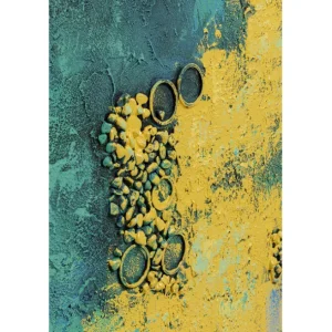 Sale KARE Design Canvas Picture Jardin Blue 125x215cm