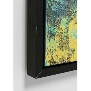 Sale KARE Design Canvas Picture Jardin Blue 125x215cm
